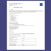 United States Rent Receipt template in Word and PDF format