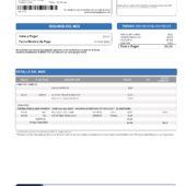 Ecuador Banco Diners Club Bank Statement Word And PDF Template (4 Pages)