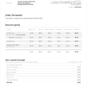 Mexico Klar Financial Statement Word And PDF Template (5 Pages)
