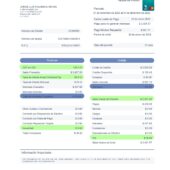 Mexico Stori Credit Card Statement Word And PDF Template (4 Pages)