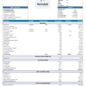USA Aerotek PayStub Template in Word And PDF Format (12 Pages)