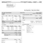 USA Hinden & Breslavsky PayStub Word And PDF Template (2 Pages)