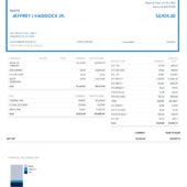 USA Walmart Paystub Word And PDF Template (4 Pages)